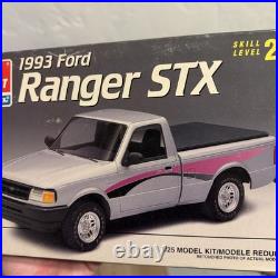 AMT 1/25 Ford Ranger Stx Model Kit Open Box Sealed Parts