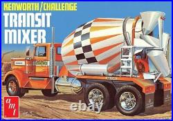 AMT 1/25 Kenworth / Challenge Concrete Mixer Truck Plastic Model AMT1215