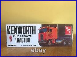 AMT 1/25 Kenworth K-123 Cabover and AMT 1/25 Coca Cola Beaded Panel Van Sealed