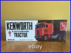 AMT 1/25 Kenworth K-123 Cabover and AMT 1/25 Coca Cola Beaded Panel Van Sealed
