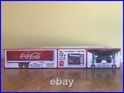 AMT 1/25 Kenworth K-123 Cabover and AMT 1/25 Coca Cola Beaded Panel Van Sealed