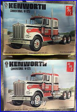 AMT 1/25 Kenworth W-925 truck tractors 2 of them! As-Is