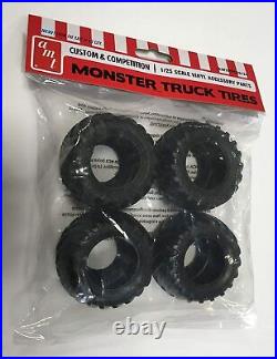AMT 1/25 Monster Truck Tire Parts Pack Plastic Model Parts AMTPP026 Japan