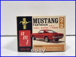 AMT 1/25 Scale 1965 MUSTANG 2+2 FASTBACK Model Kit 6155-150