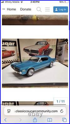 AMT 1/25 Scale'68 Mercury Cougar-XR7 Model Kit 5328-200 (Sale Ends Oct 26!)