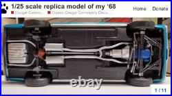 AMT 1/25 Scale'68 Mercury Cougar-XR7 Model Kit 5328-200 (Sale Ends Oct 26!)