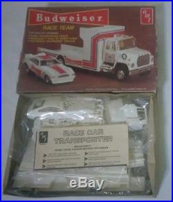 AMT 1/25 Scale Budweiser Race Team Ford Ramp Truck & Mustang Funny Car BRAND NEW