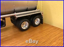 AMT 1/25 Tanker 22 Wheels Roll Uniroyal Tires Chrome Baby Moons Nice Trailer