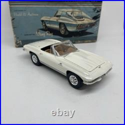AMT 1/25 VTG 1964 64 CORVETTE STING RAY 3 IN 1 CONVERTIBLE MODEL Pre Built READ