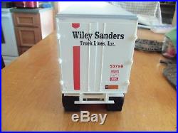 AMT 1/25 scale truck and trailer built Sanders Trucking