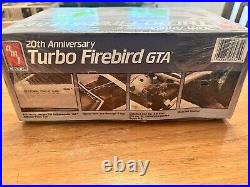 AMT 20th Anniversary Turbo Firebird GTA Indy 500, Model Car Kit 1/25. Sealed