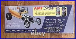 AMT 2127-200 1927 T- FORD TEX SMITHS EXPERIMENTAL XR6 ROADSTER (two cars, comp)