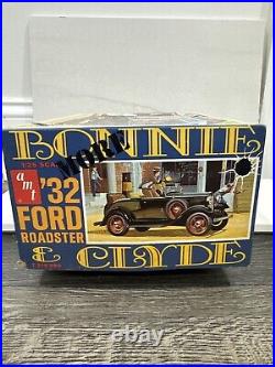 AMT 32 Ford Vicky Bonnie & Clyde car model kit Vintage, Open Box/unused/new