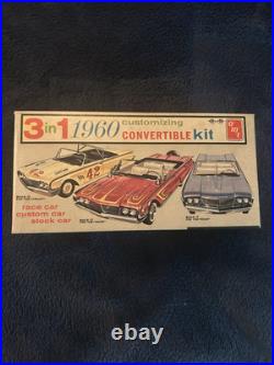 AMT 3 In 1 1960 Pontiac Convertible model, Rare, Sealed, Never Opened