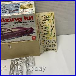 AMT 3 In 1. 1963 Buick Rivera convertible kit As Is Parts Lot