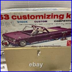 AMT 3 In 1. 1963 Buick Rivera convertible kit As Is Parts Lot