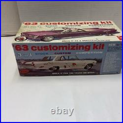 AMT 3 In 1. 1963 Buick Rivera convertible kit As Is Parts Lot