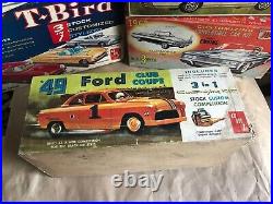 AMT 3 Way 1949 Ford Coupe George Burris Car Craft Model Kit 149 BOX Only 125