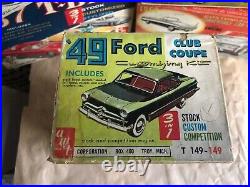 AMT 3 Way 1949 Ford Coupe George Burris Car Craft Model Kit 149 BOX Only 125