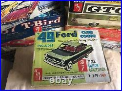 AMT 3 Way 1949 Ford Coupe George Burris Car Craft Model Kit 149 BOX Only 125