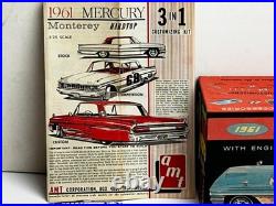 AMT 3 in 1 Model Kit #K-321, 1961 Mercury Monterey Model with Original Box