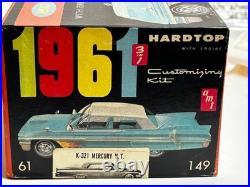 AMT 3 in 1 Model Kit #K-321, 1961 Mercury Monterey Model with Original Box