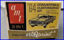 AMT 5114 1964 Ford Falcon Sprint Convertible Annual Car kit 1/25 McM VINTAGE