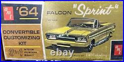 AMT 5114 1964 Ford Falcon Sprint Convertible Vintage Kit 1/25 Model Car Mountain