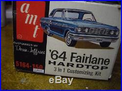 AMT 5154-150 1964 Ford Fairlane hardtop Dean Jeffries Customizing kit Unbuilt