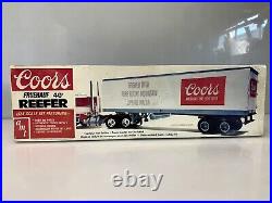 AMT 5203 Coors Fruehauf 40' Reefer 125 Scale 1978 NEW Sealed