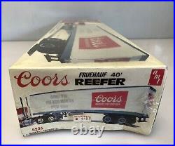 AMT 5203 Coors Fruehauf 40' Reefer 125 Scale 1978 NEW Sealed