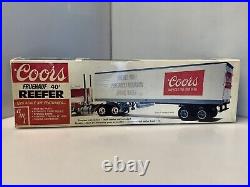 AMT 5203 Coors Fruehauf 40' Reefer 125 Scale 1978 NEW Sealed