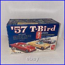 AMT'57 T-BIRD 3 IN 1 PLASTIC MODEL KIT Vintage