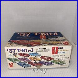 AMT'57 T-BIRD 3 IN 1 PLASTIC MODEL KIT Vintage
