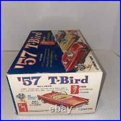 AMT'57 T-BIRD 3 IN 1 PLASTIC MODEL KIT Vintage