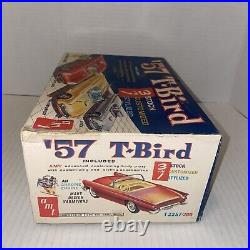 AMT'57 T-BIRD 3 IN 1 PLASTIC MODEL KIT Vintage