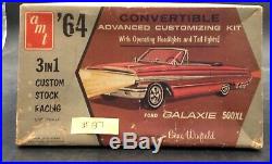 AMT 6114 #27 1964 Ford Galaxie Convertible Annual 1/25 Model Car Mountain