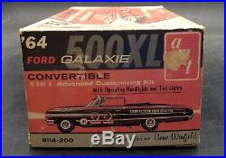 AMT 6114 #27 1964 Ford Galaxie Convertible Annual 1/25 Model Car Mountain