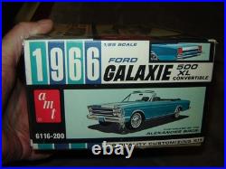 AMT 6116-200 Original kit 1966 Ford Galaxie 500 XL Opened Box Kit in Ex Cond