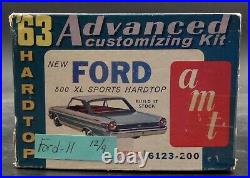 AMT 6123 F11 1963 Ford Galaxie Hardtop Annual vintage 1/25 MODEL CAR MOUNTAIN