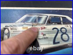 AMT 6125 1965 Ford Galaxie Fred Lorenzen annual 1/25 McM vintage