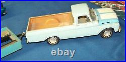 AMT 61 FORD F100 PICK-UP with trailer 1/25th for parts, display, or restore