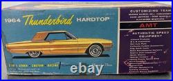 AMT 6224 1964 Ford Thunderbird Hardtop Coupe Annual Model kit 1/25 McM vintage