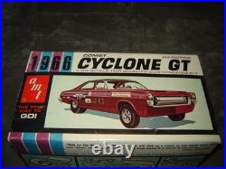 AMT 6356-150 Original Vintage 1966 Comet Cyclone Painted parts Ex Cond Not Built