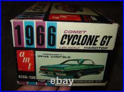 AMT 6356-150 Original Vintage 1966 Comet Cyclone Painted parts Ex Cond Not Built
