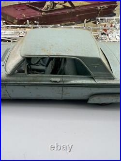 AMT'63 Ford Fairlane Hardtop Model Kit Missing Parts/Partially Together READ