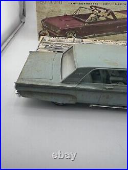 AMT'63 Ford Fairlane Hardtop Model Kit Missing Parts/Partially Together READ
