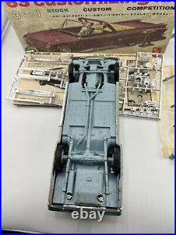 AMT'63 Ford Fairlane Hardtop Model Kit Missing Parts/Partially Together READ