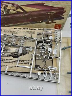 AMT'63 Ford Fairlane Hardtop Model Kit Missing Parts/Partially Together READ