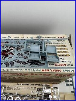 AMT'63 Ford Fairlane Hardtop Model Kit Missing Parts/Partially Together READ